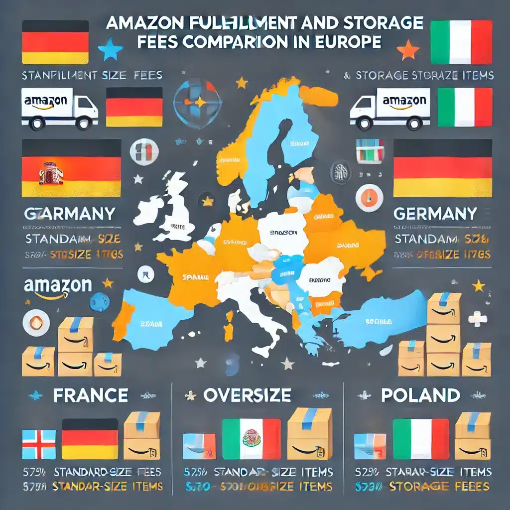 Comparison of Amazon FBA Fees Across Europe